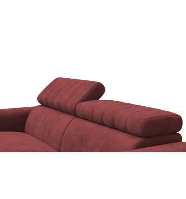 Sofa 3-Sitzer NORDEL, bordeaux