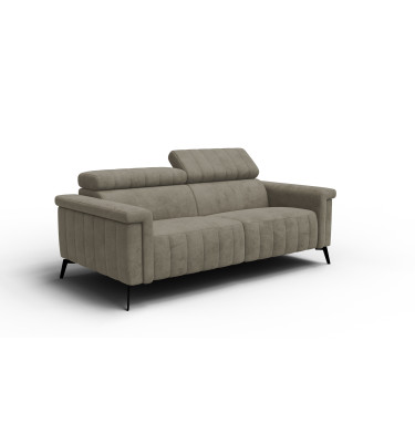 Sofa 3-Sitzer NORDEL, dunkles beige