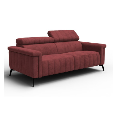Sofa 3-Sitzer NORDEL, bordeaux