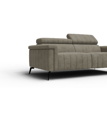 Sofa 3-Sitzer NORDEL, dunkles beige