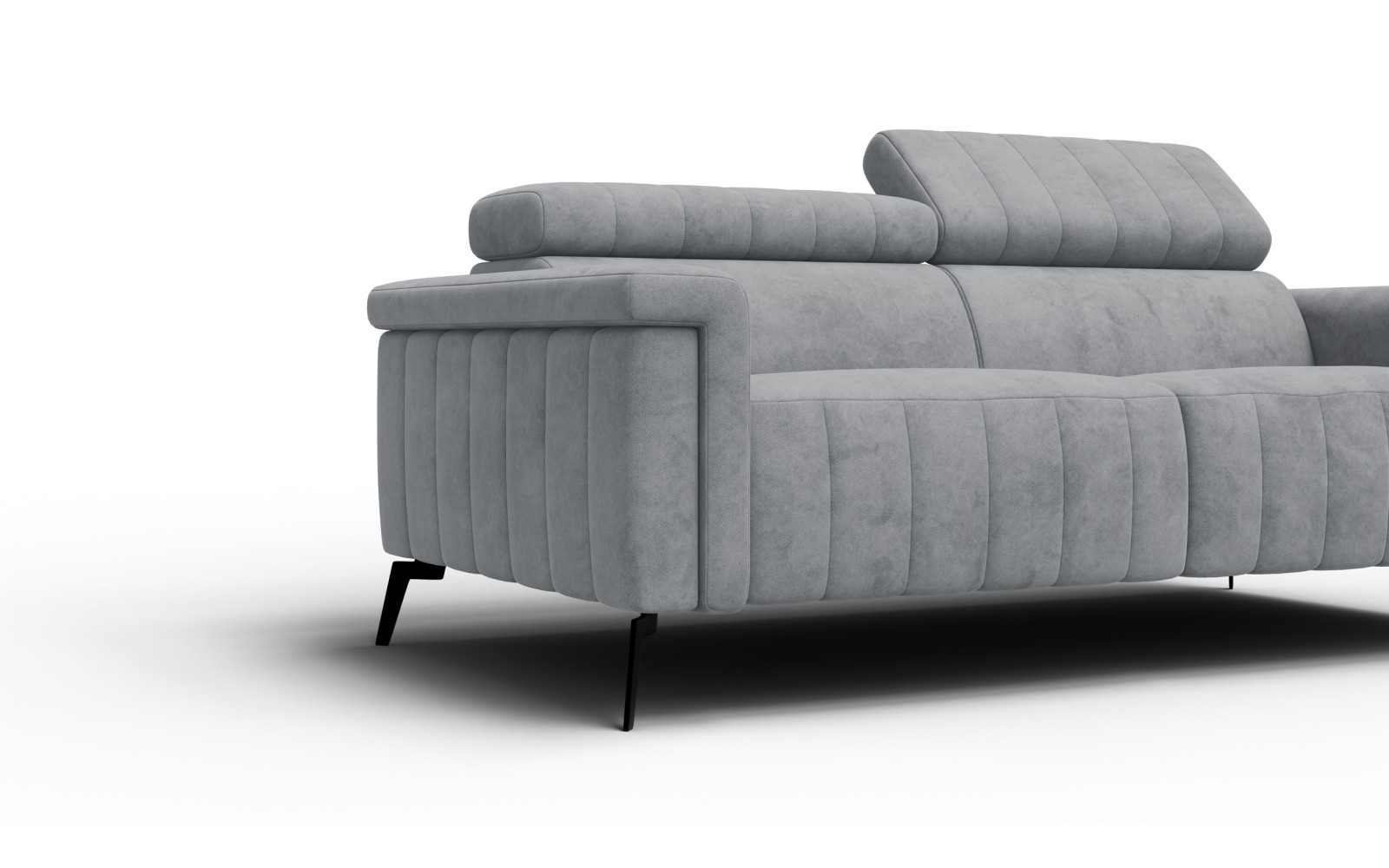 Sofa 3-Sitzer NORDEL, grau