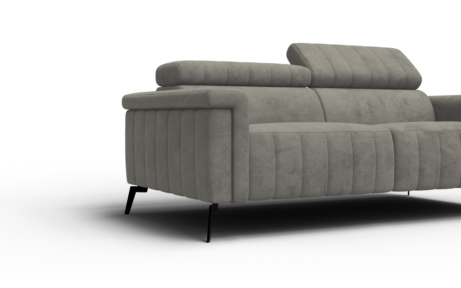 Sofa 3-Sitzer NORDEL, taupe