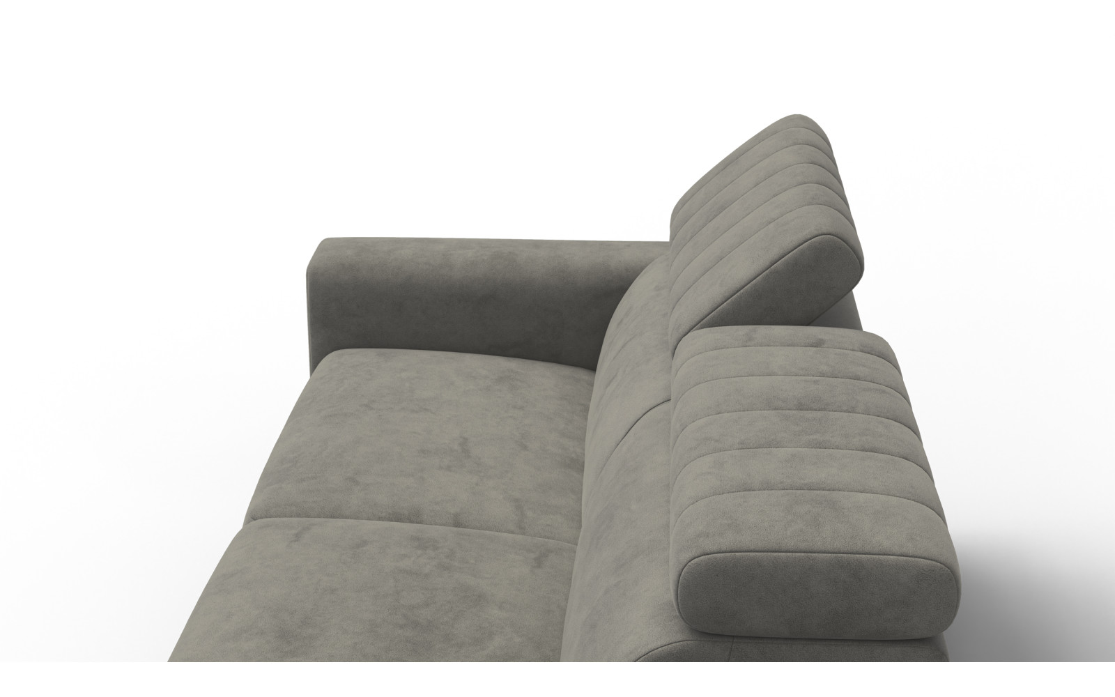 Sofa 3-Sitzer NORDEL, taupe