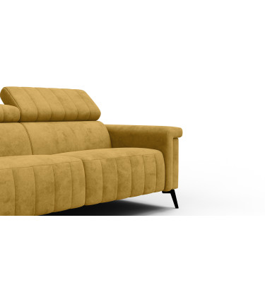 Sofa 3-Sitzer NORDEL, senfgelb