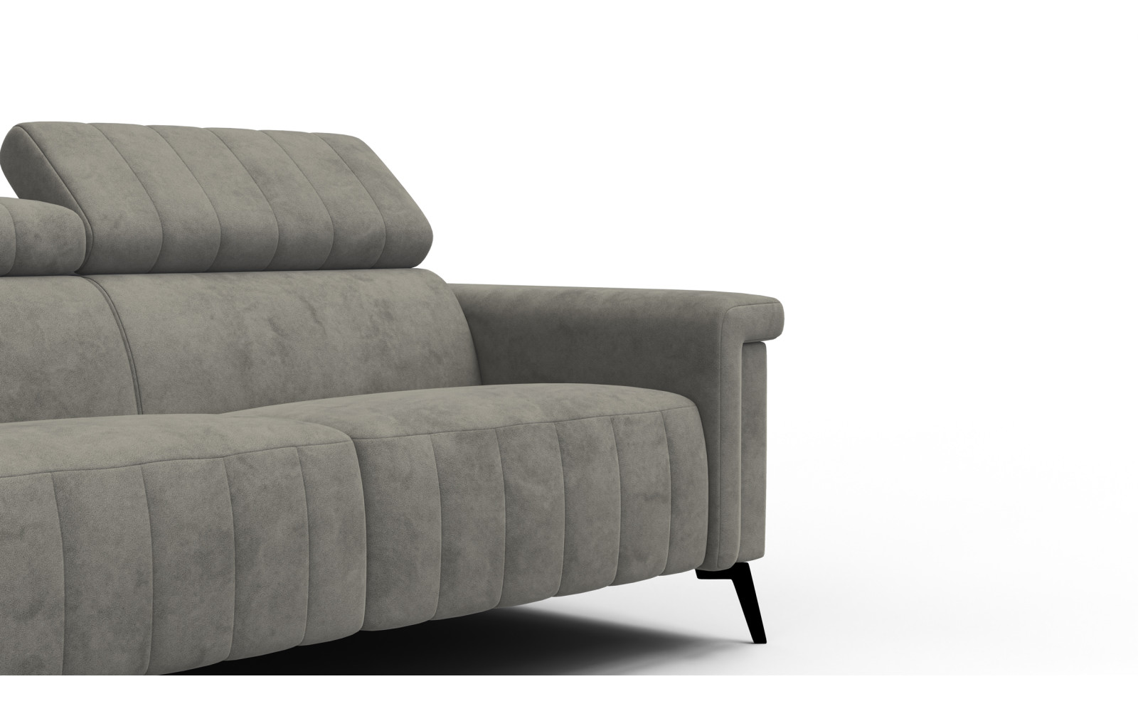 Sofa 3-Sitzer NORDEL, taupe