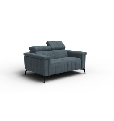 Sofa 2-Sitzer NORDEL, blaugrau