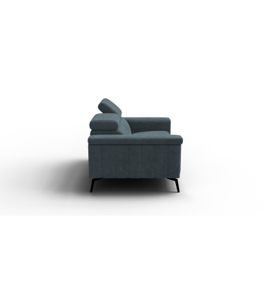 Sofa 2-Sitzer NORDEL, blaugrau