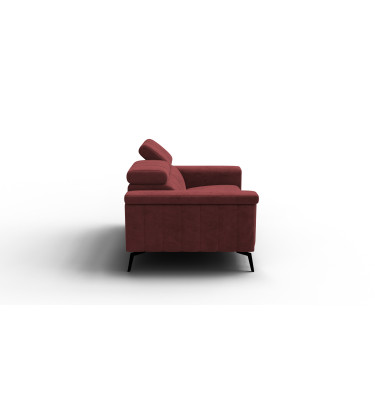 Sofa 2-Sitzer NORDEL, bordeaux