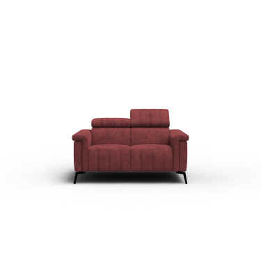 Sofa 2-Sitzer NORDEL, bordeaux