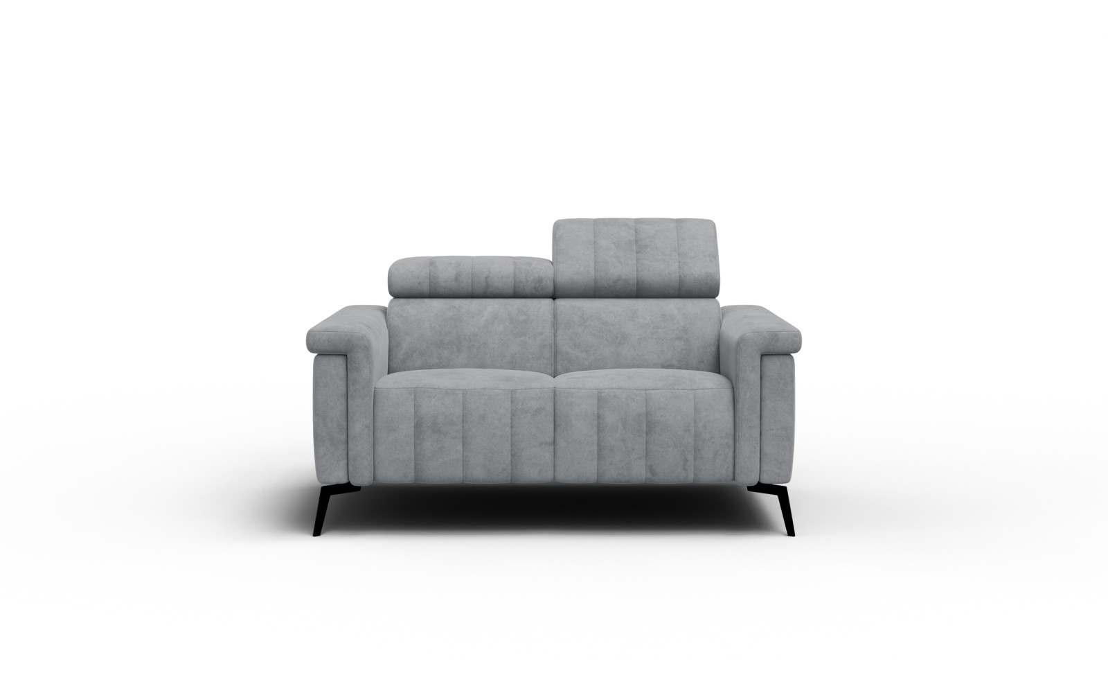 Sofa 2-Sitzer NORDEL, grau
