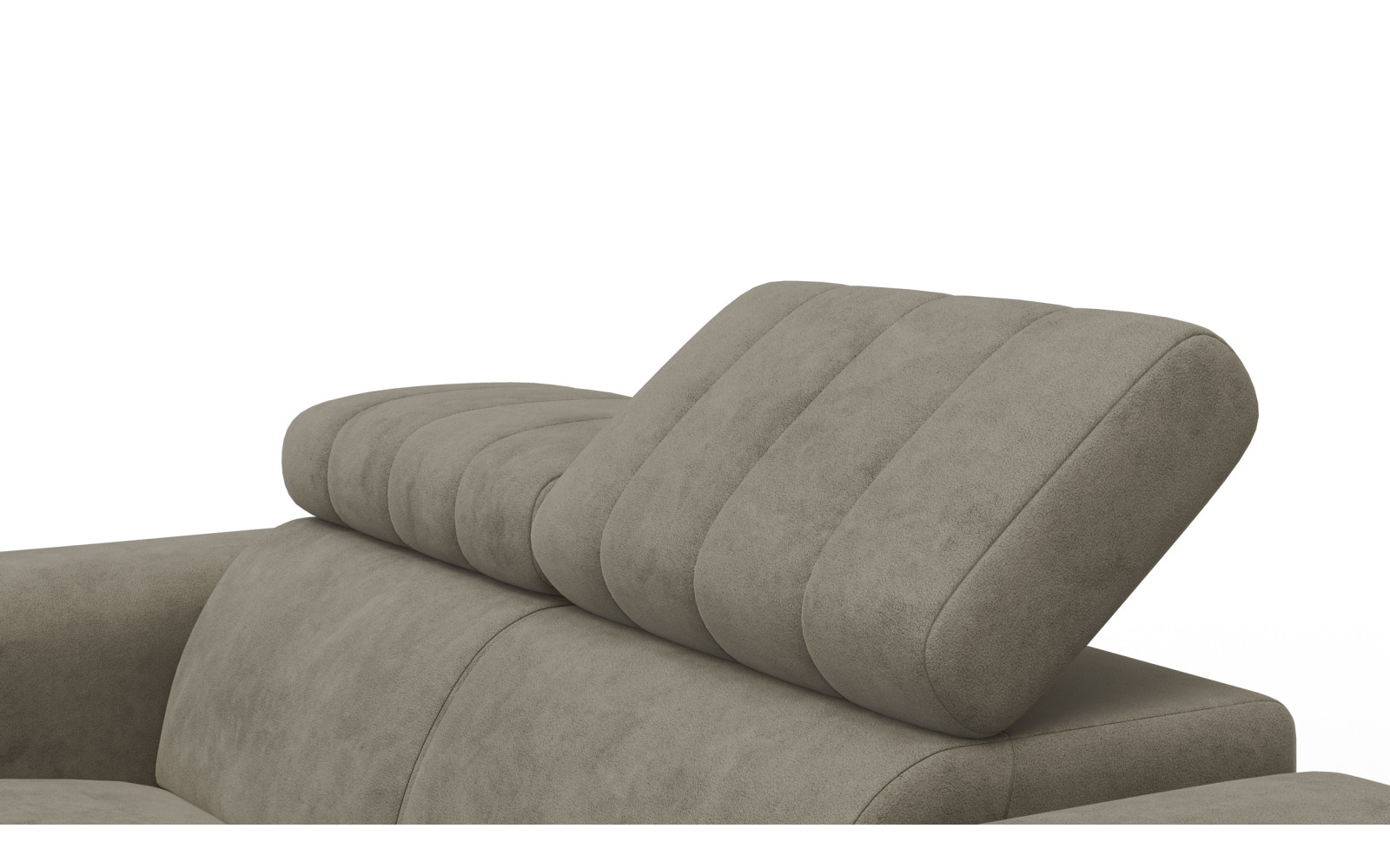 Sofa 2-Sitzer NORDEL, dunkles beige