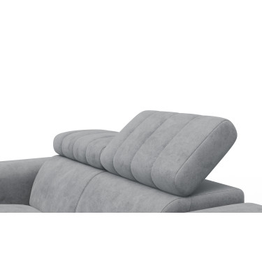 Sofa 2-Sitzer NORDEL, grau