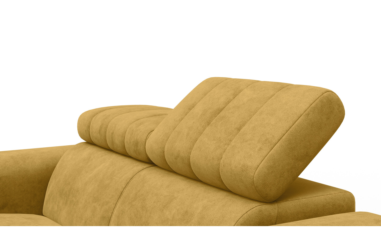 Sofa 2-Sitzer NORDEL, senfgelb