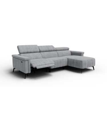 Ecksofa 4-Sitzer NORDEL, grau