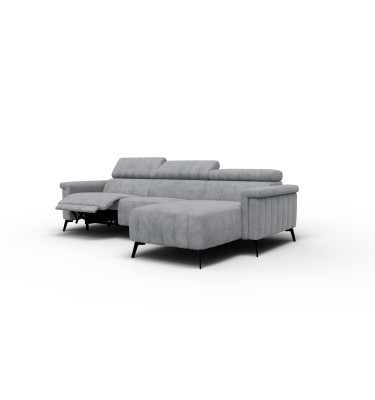 Ecksofa 4-Sitzer NORDEL, grau