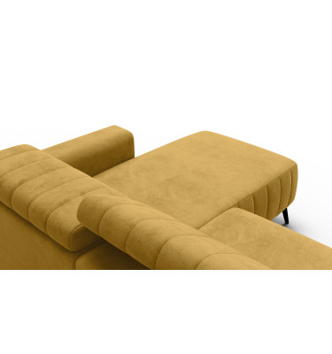 Ecksofa 4-Sitzer NORDEL, senfgelb