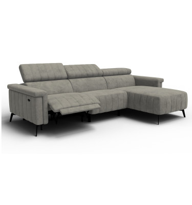 Ecksofa 4-Sitzer NORDEL, taupe