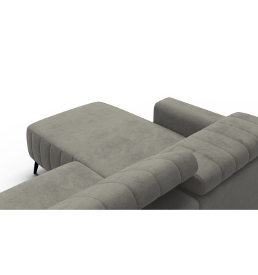 Ecksofa 4-Sitzer NORDEL, taupe