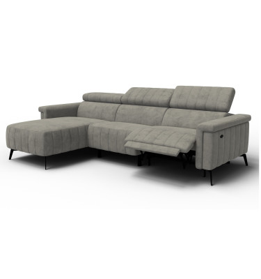 Ecksofa 4-Sitzer NORDEL, taupe