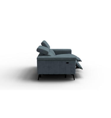 Relaxsofa 2-Sitzer NORDEL, blaugrau