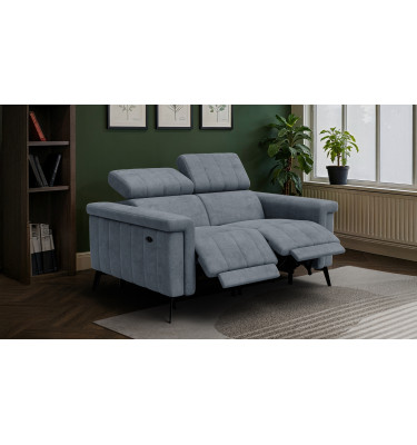 Relaxsofa 2-Sitzer NORDEL, dunkelgrau