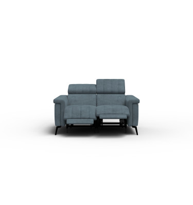 Relaxsofa 2-Sitzer NORDEL, blaugrau