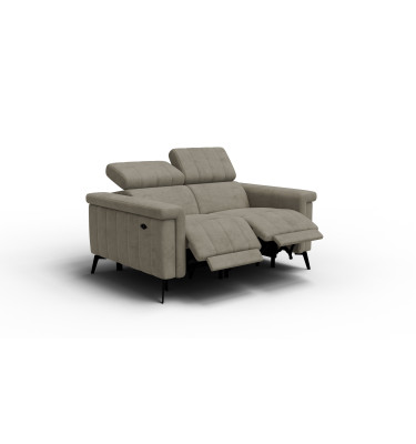Relaxsofa 2-Sitzer NORDEL, dunkles beige