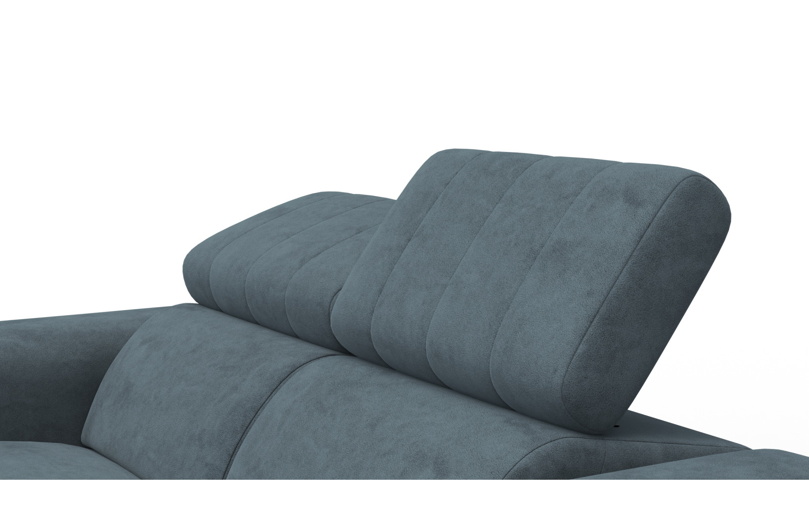 Relaxsofa 2-Sitzer NORDEL, blaugrau