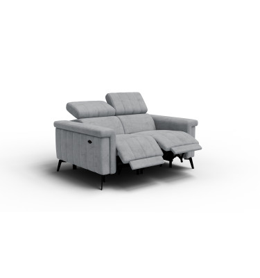 Relaxsofa 2-Sitzer NORDEL, grau