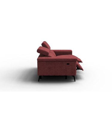 Relaxsofa 2-Sitzer NORDEL, bordeaux