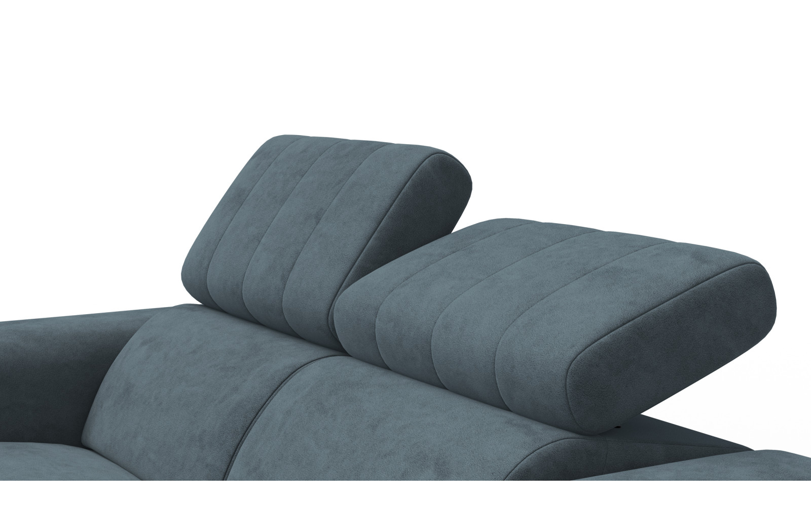 Relaxsofa 2-Sitzer NORDEL, blaugrau