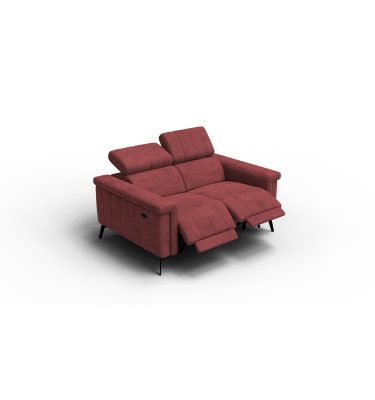 Relaxsofa 2-Sitzer NORDEL, bordeaux