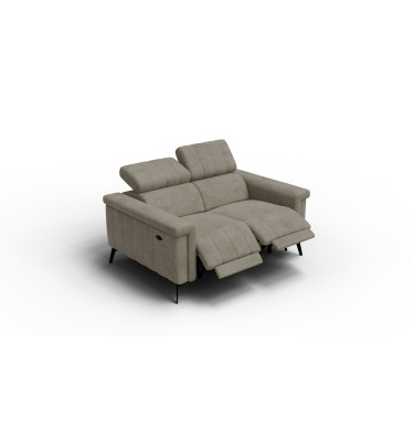 Relaxsofa 2-Sitzer NORDEL, dunkles beige