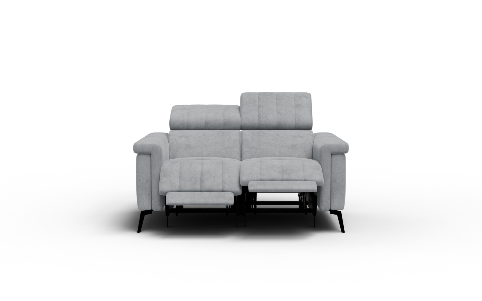 Relaxsofa 2-Sitzer NORDEL, grau