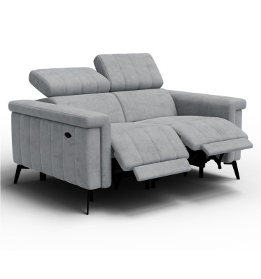 Relaxsofa 2-Sitzer NORDEL, grau
