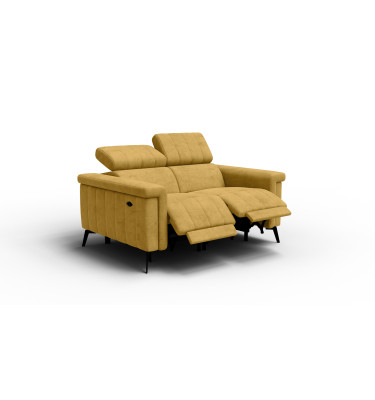 Relaxsofa 2-Sitzer NORDEL, senfgelb