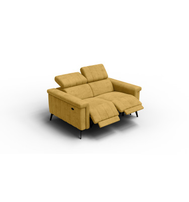 Relaxsofa 2-Sitzer NORDEL, senfgelb