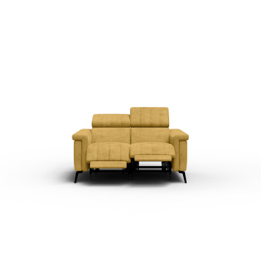 Relaxsofa 2-Sitzer NORDEL, senfgelb