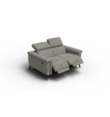 Relaxsofa 2-Sitzer NORDEL, taupe