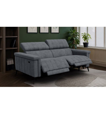 Relaxsofa 3-Sitzer NORDEL, dunkelgrau