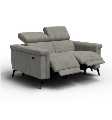Relaxsofa 2-Sitzer NORDEL, taupe