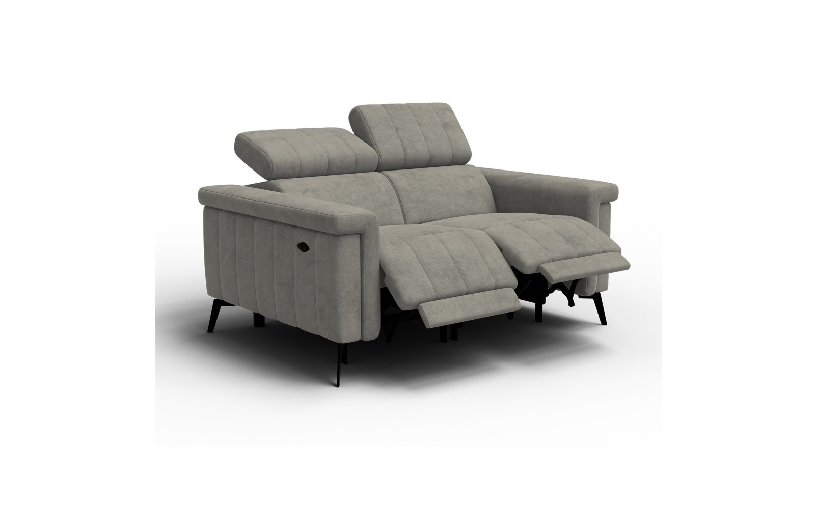 Relaxsofa 2-Sitzer NORDEL, taupe