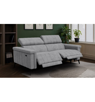 Relaxsofa 3-Sitzer NORDEL, grau