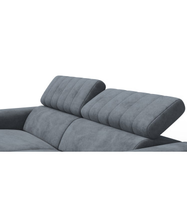 Relaxsofa 3-Sitzer NORDEL, dunkelgrau