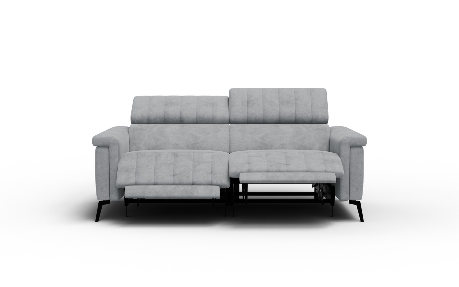Relaxsofa 3-Sitzer NORDEL, grau