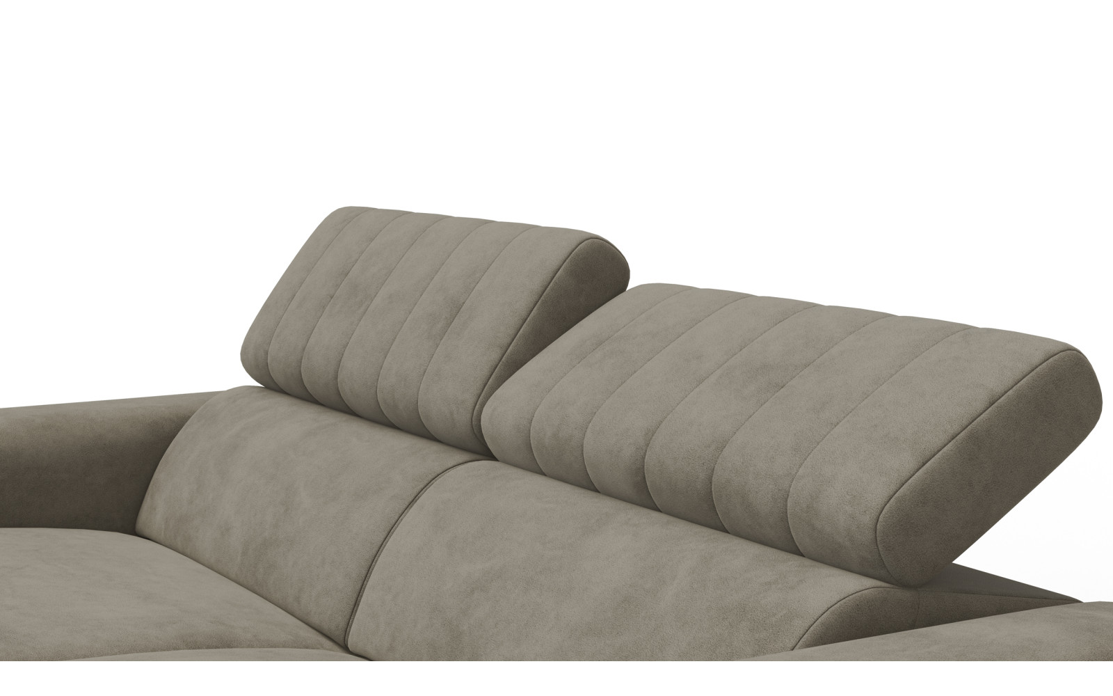 Relaxsofa 3-Sitzer NORDEL, dunkles beige