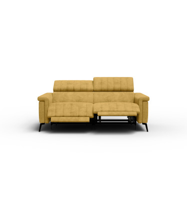 Relaxsofa 3-Sitzer NORDEL, senfgelb