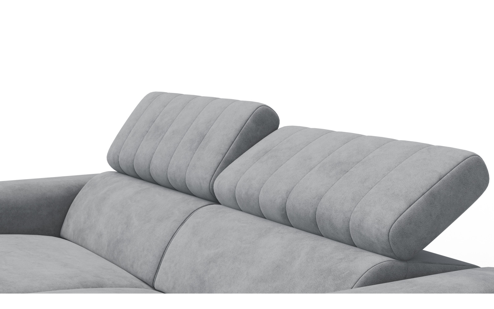 Relaxsofa 3-Sitzer NORDEL, grau