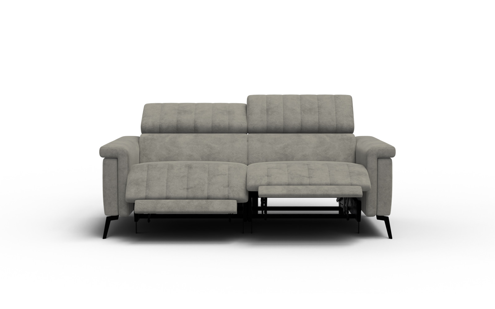 Relaxsofa 3-Sitzer NORDEL, taupe