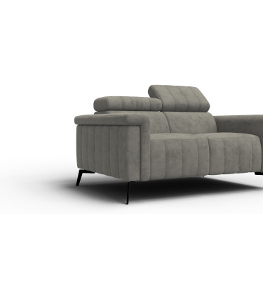 Sofa 2-Sitzer NORDEL, taupe